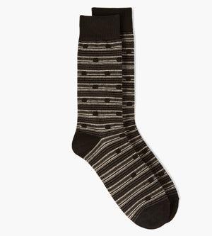 Dot & Stripe Pattern Socks