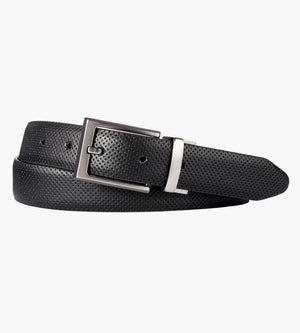 Plaque Buckle Reversible Belt